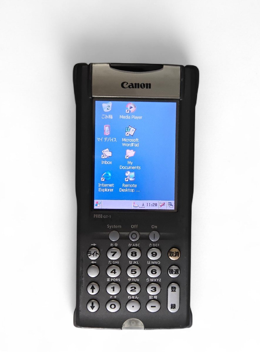 Canon キャノン 携帯情報端末 ハンディターミナル 　PRea GT1　シリーズ　S41269 本体４台　+　６連充電器