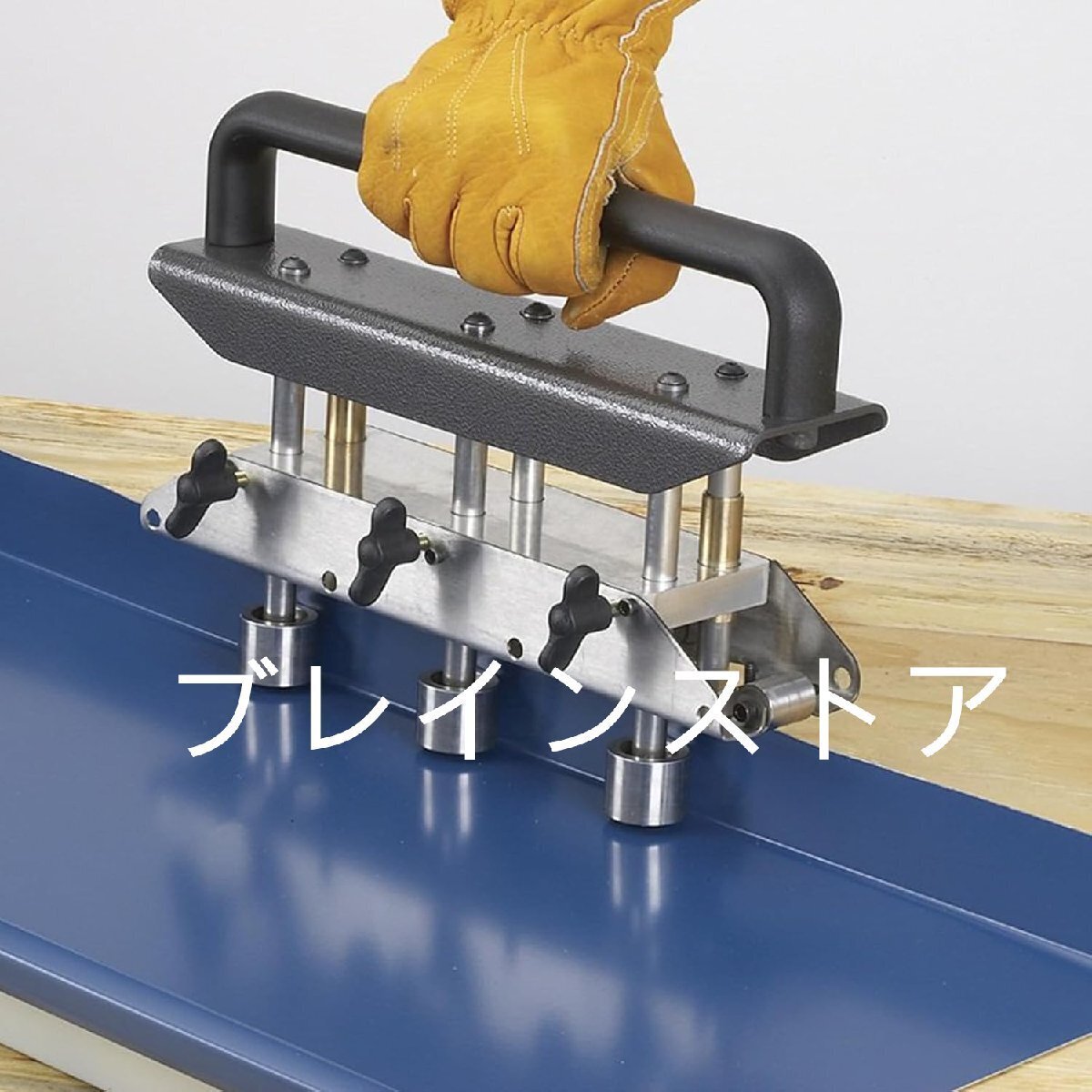 板金曲げ工具 メタルベンダー 手動曲げ工具 折り曲げ機 0-90°シートメタルベンダー エッジローラーベンダー 屋根金属材曲げ加工 鉄板曲げ