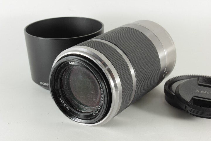 ★実用美品★ SONY ソニー SONY E 55-210mm F4.5-6.3 OSS SEL55210 シルバー ★動作OK★ #20353