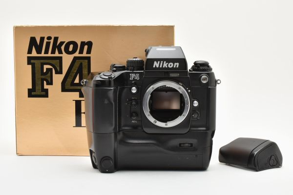 【実用品】 Nikon F4E MB-23 マルチフォトミックファインダー DP-20 一眼レフカメラ フィルムカメラ ボディ 箱付き #8390