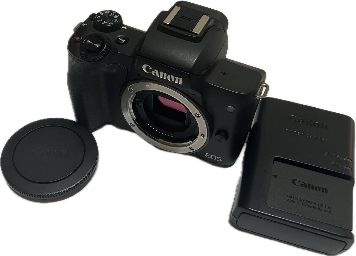 ★新品級★ キヤノン Canon EOS Kiss M ブラック #21560004