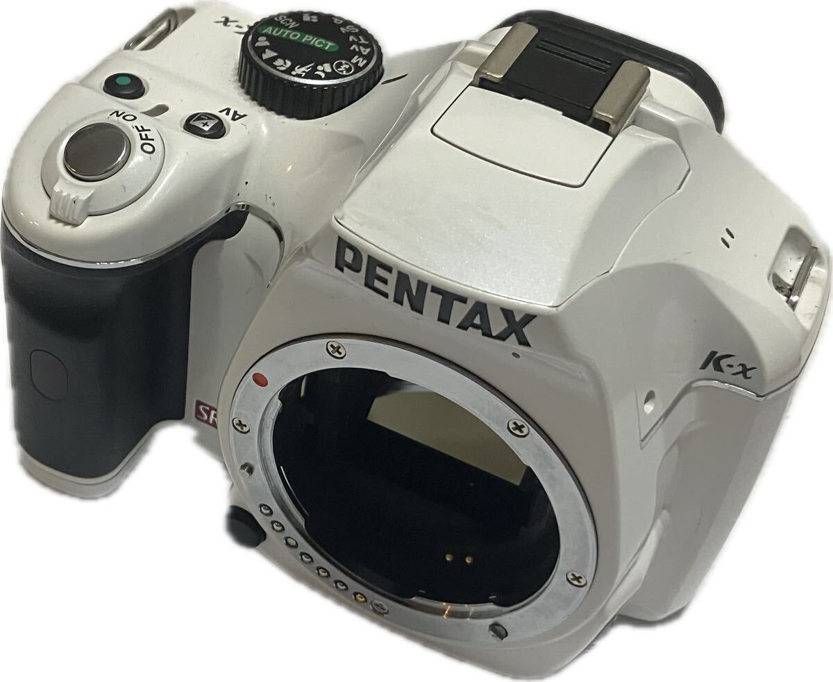 ★極上美品★ ペンタックス PENTAX K-x ホワイト#21650025