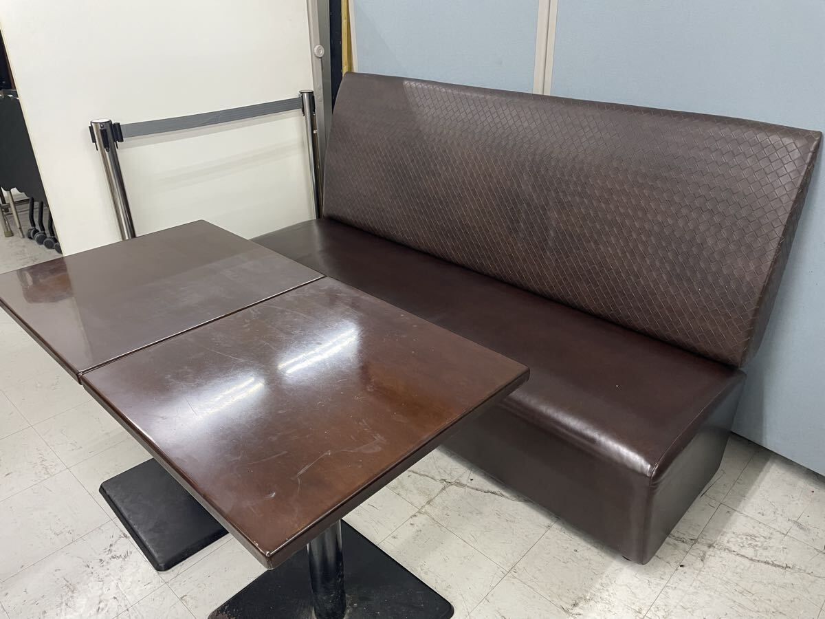 ☆愛知県・直接引取限定☆ 業務用　ソファー　テーブル　セット　ダイニングテーブル　飲食店　居酒屋　スナック　ラウンジ　クラブ　②