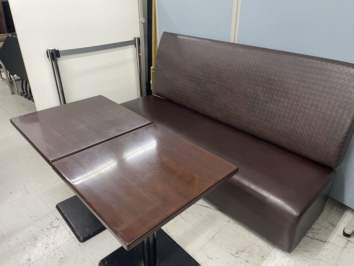 ☆愛知県・直接引取限定☆ 業務用　ソファー　テーブル　セット　ダイニングテーブル　飲食店　居酒屋　スナック　ラウンジ　クラブ　③