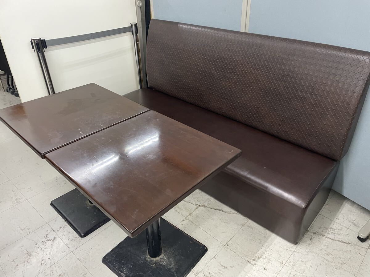 ☆愛知県・直接引取限定☆ 業務用　ソファー　テーブル　セット　ダイニングテーブル　飲食店　居酒屋　スナック　ラウンジ　クラブ　④