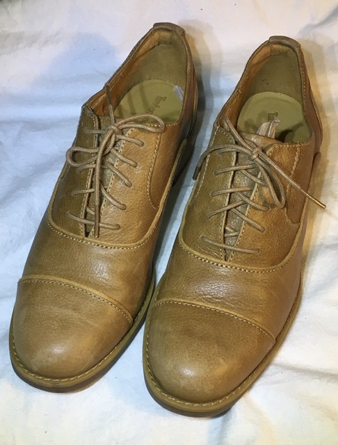 Timberland with ortholite GRIPSTICK ソール ブラウンシューズ レディース レア品 24.5cm 中古 送料無料