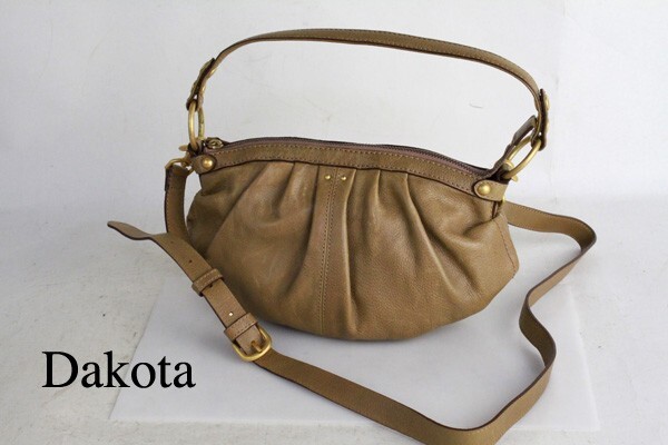 Dakota 2way レザー ショルダーバッグ ダコタ バック レディース アメカジ 中古 革 皮 鞄 メンズ ゲンテン genten クラッチ BREE ブリー