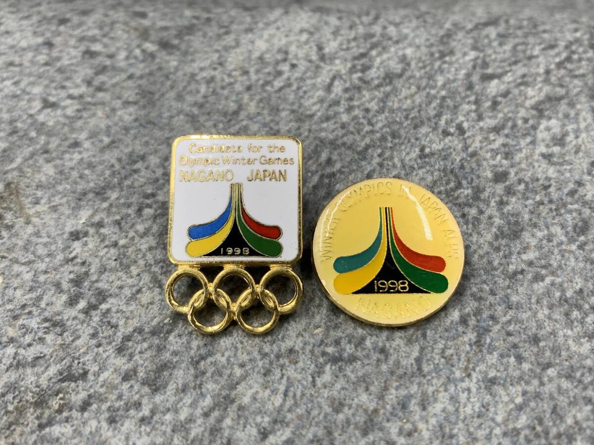 【 長野オリンピック 招致 友の会 会員章 ピンバッジ 】公式ライセンス商品 コレクション 