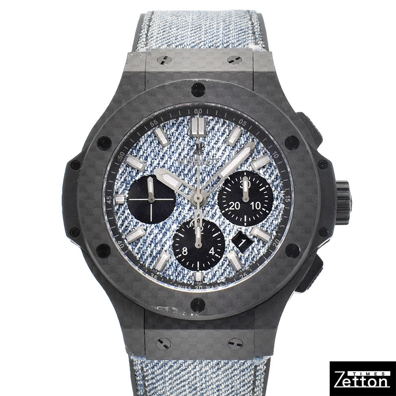 【国際保証書有り】ウブロ HUBLOT ビッグバン ジーンズ カーボン 301.QX.2740.NR.JEANS16 メンズ USED 中古