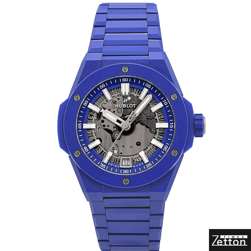 【新品】ウブロ HUBLOT ビッグバン インテグレーテッド タイムオンリー ブルーインディゴセラミック 456.EX.5129.EX メンズ