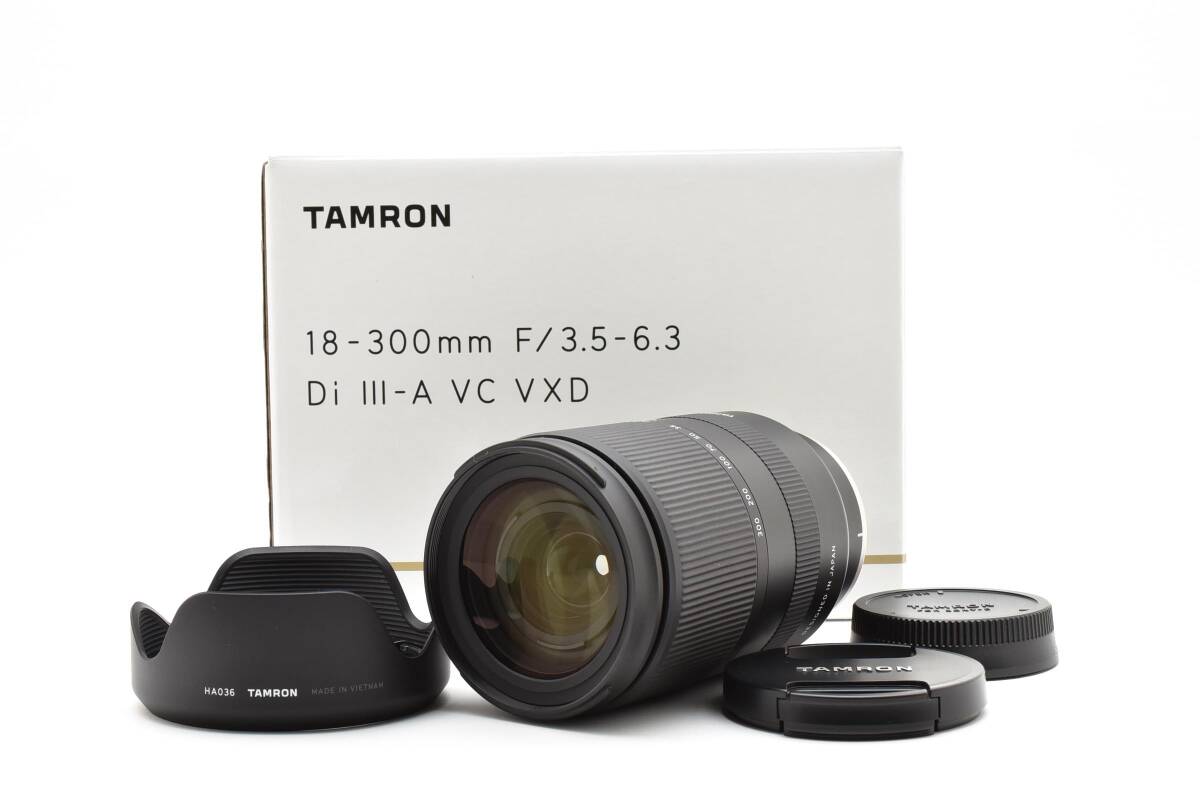 ★極上品★ タムロン TAMRON 18-300mm F3.5-6.3 Di III-A VC VXD B061 ソニー Eマウント Y3105#115