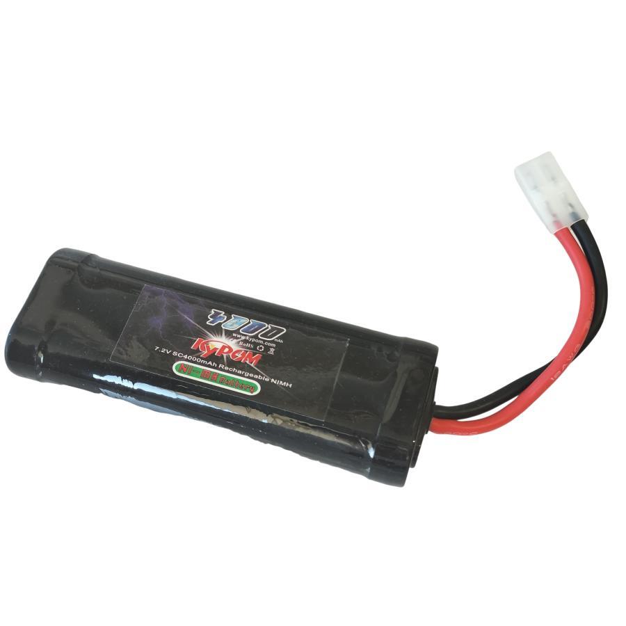 Kypom 7.2V 4000mAh ニッケル水素 バッテリー SC★ タミヤ型 コネクター