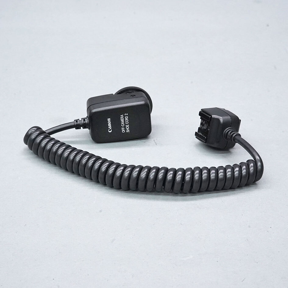 【90】Canon キヤノン オフカメラシユーコード 2 Canon Off-Camera Shoe Cord 2 