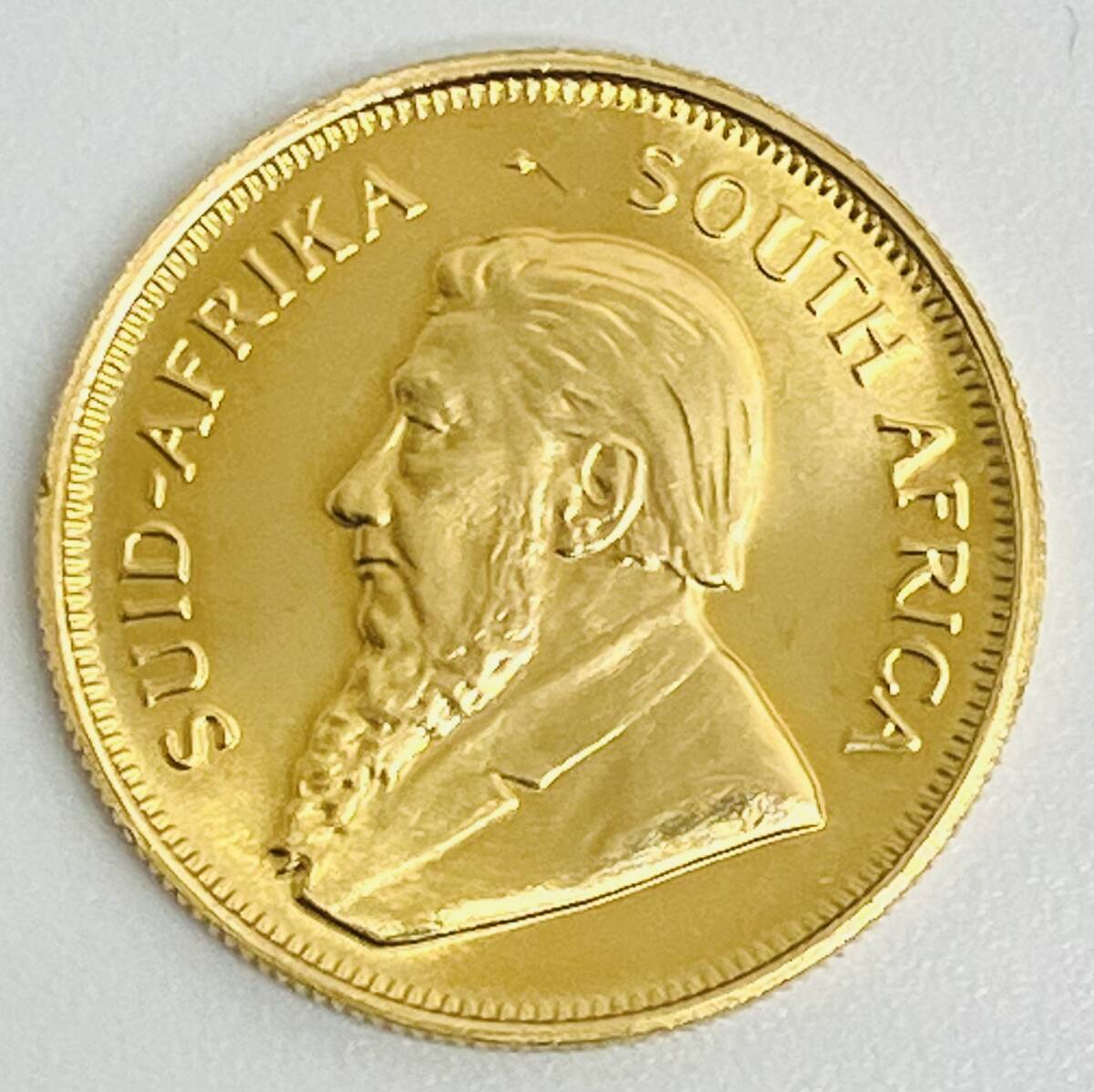 ★　ペンダントトップ　金貨　★　南アフリカ　1981年　クルーガーランド　1/4oz金貨　Au917（K22） 約8.5g　★
