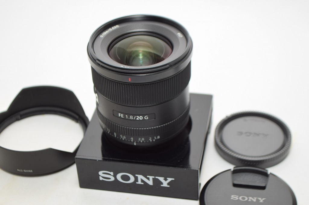 美品★SONY ソニー FE20mm F1.8 G SEL20F18G★レンズフード付