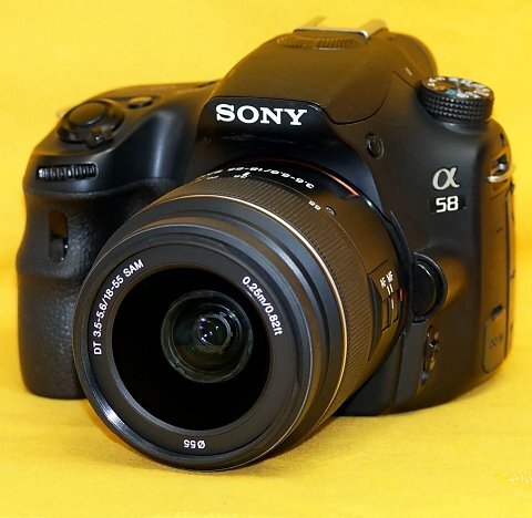 ★一発即決★訳あり★ソニー「α58」純正ズームレンズ2本＆32GB付★SONY SLT-A58★DT 18-55mm SAM★DT 55-200mm SAM★