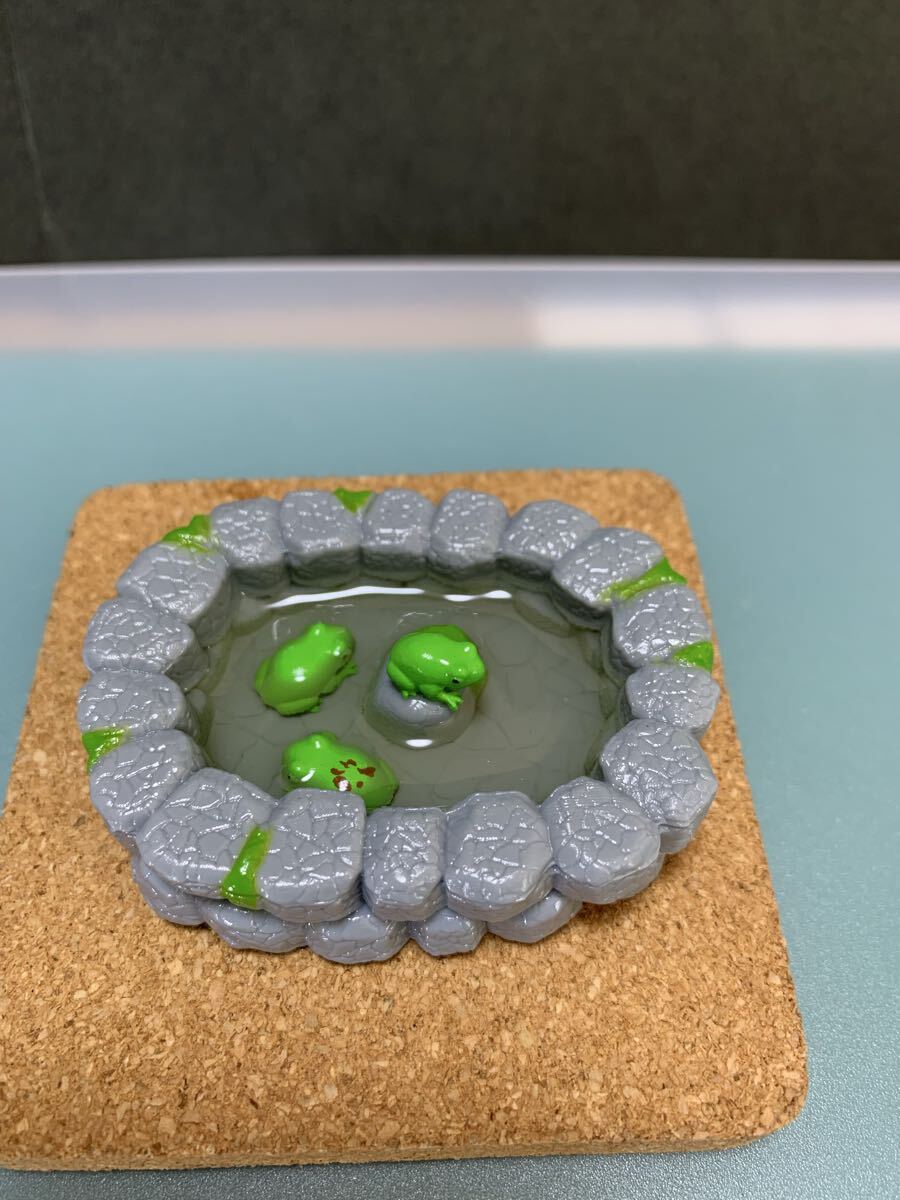 庭池マスコット 蛙 フィギュア カエル