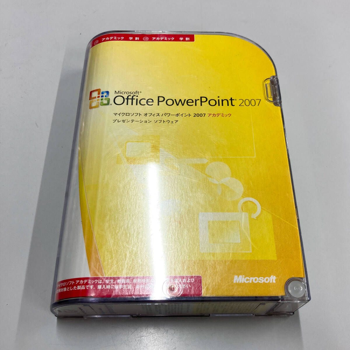 ★ マイクロソフト office PowerPoint 2007 中古品 F1689