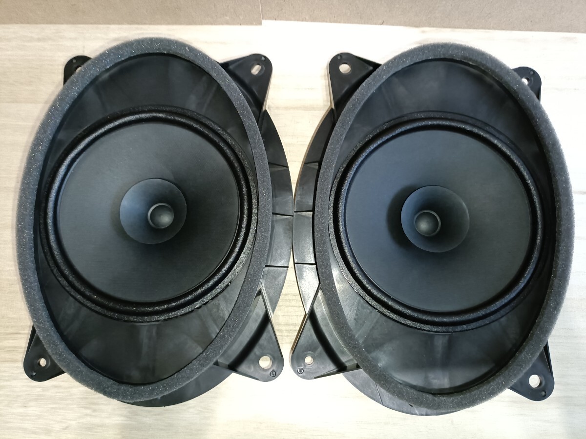 スバル 純正スピーカーペア(中古品)　SUBARU　16cm　楕円