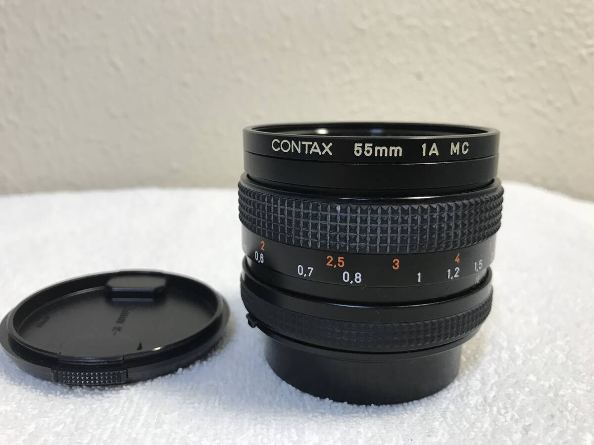 CONTAX Carl Zeiss Planar T* 55mm F1.7 1:1.7/50 7281354 コンタックス カールツァイス プラナー