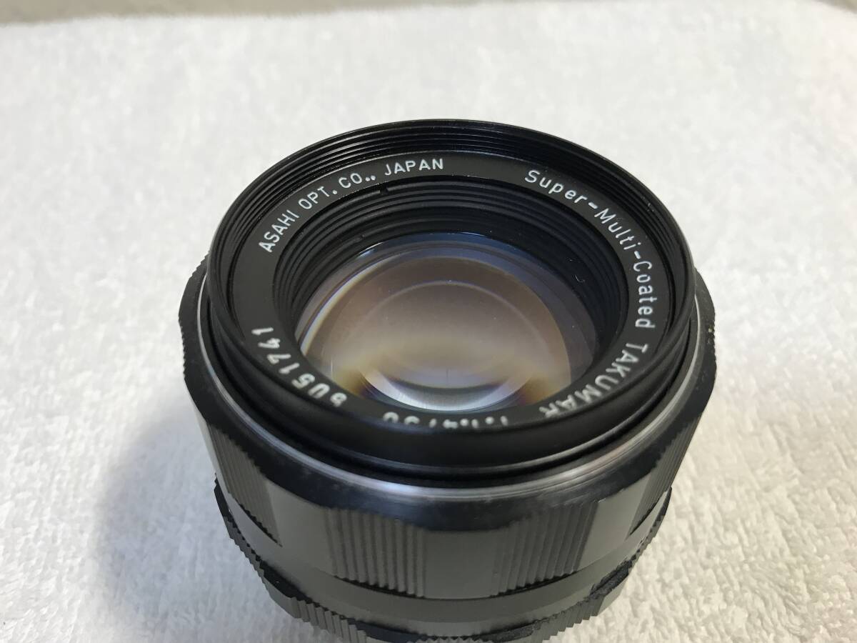 ASAHI Super Multi Coated TAKUMAR 1：1.4/50 5051741 PENTAX ペンタックス カメラレンズ 一眼レフ 美品