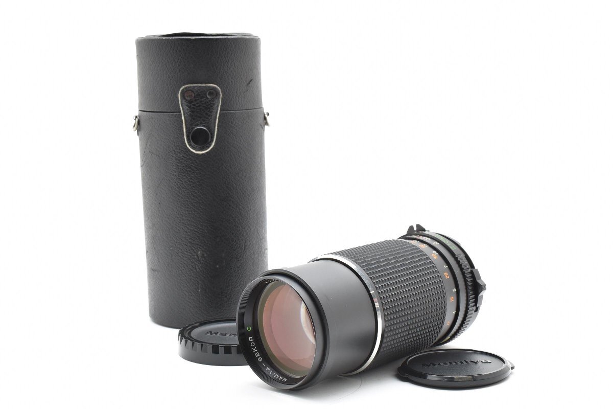 ◇◆ 完動美品 マミヤ Mamiya セコール Sekor C 210mm f/4 中判 M645 1000S Super Pro TL レンズケース付 動作確認済 2274 ◆◇