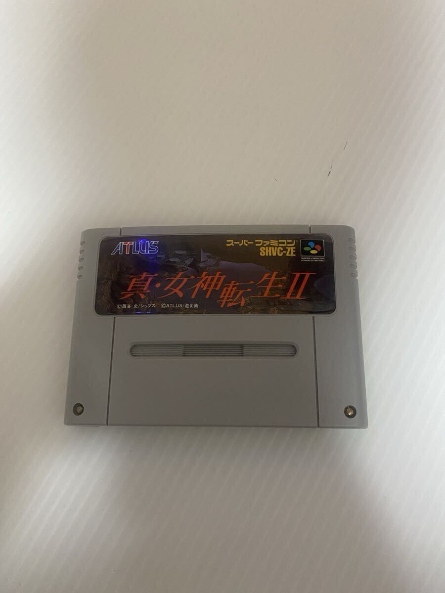 女神転生Ⅱ スーパーファミコン 真 SFC ソフトのみ　動作確認済み　
