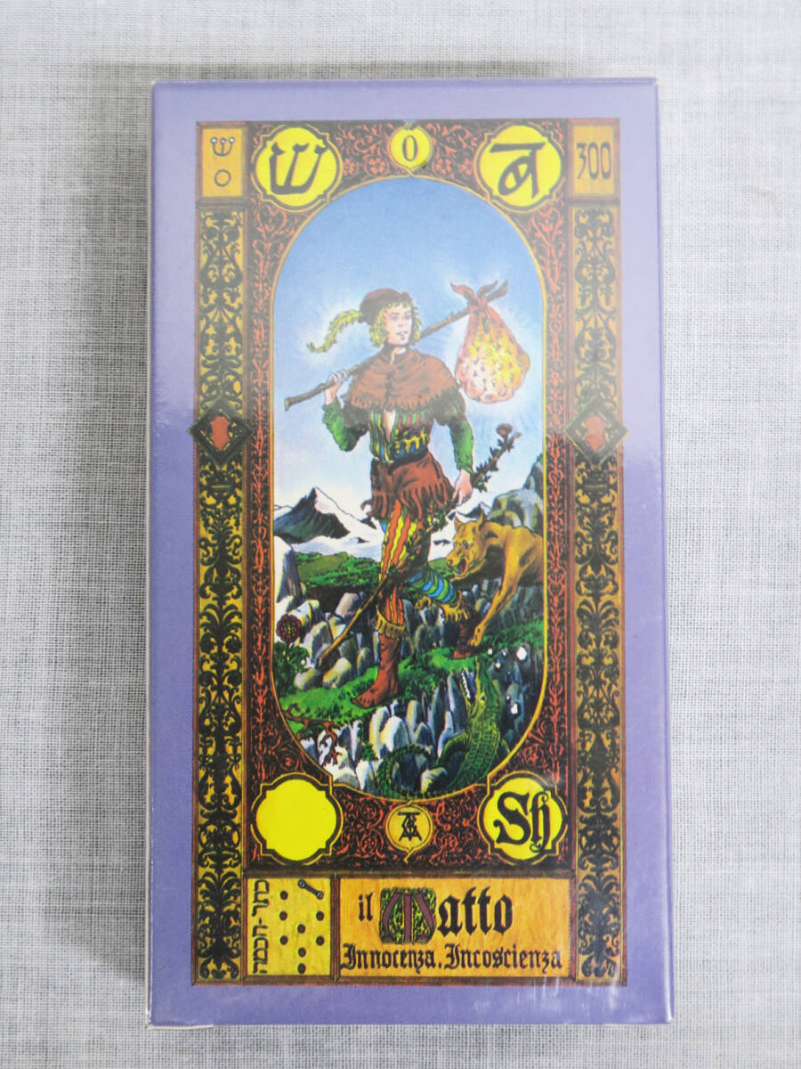 076【未開封品】 タロットカード Tavaglione Tarot The Stairs Of Gold Tarot U.S. GAMES ステアーズ オブ ゴールド タロット タヴァローニ