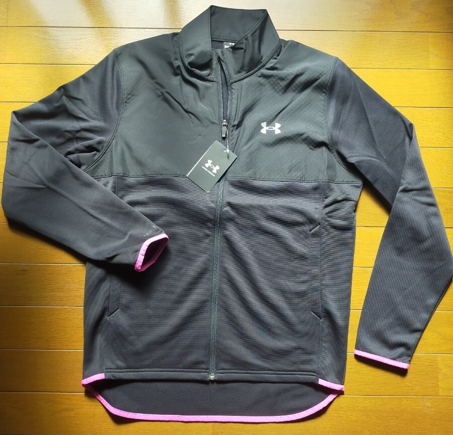 UNDER ARMOUR アンダーアーマー UA アーマーフリース フルジップ ジャケット Sサイズ タグ付き 定価11000円 軽量 裏起毛 吸汗 y11086-1-HZ8