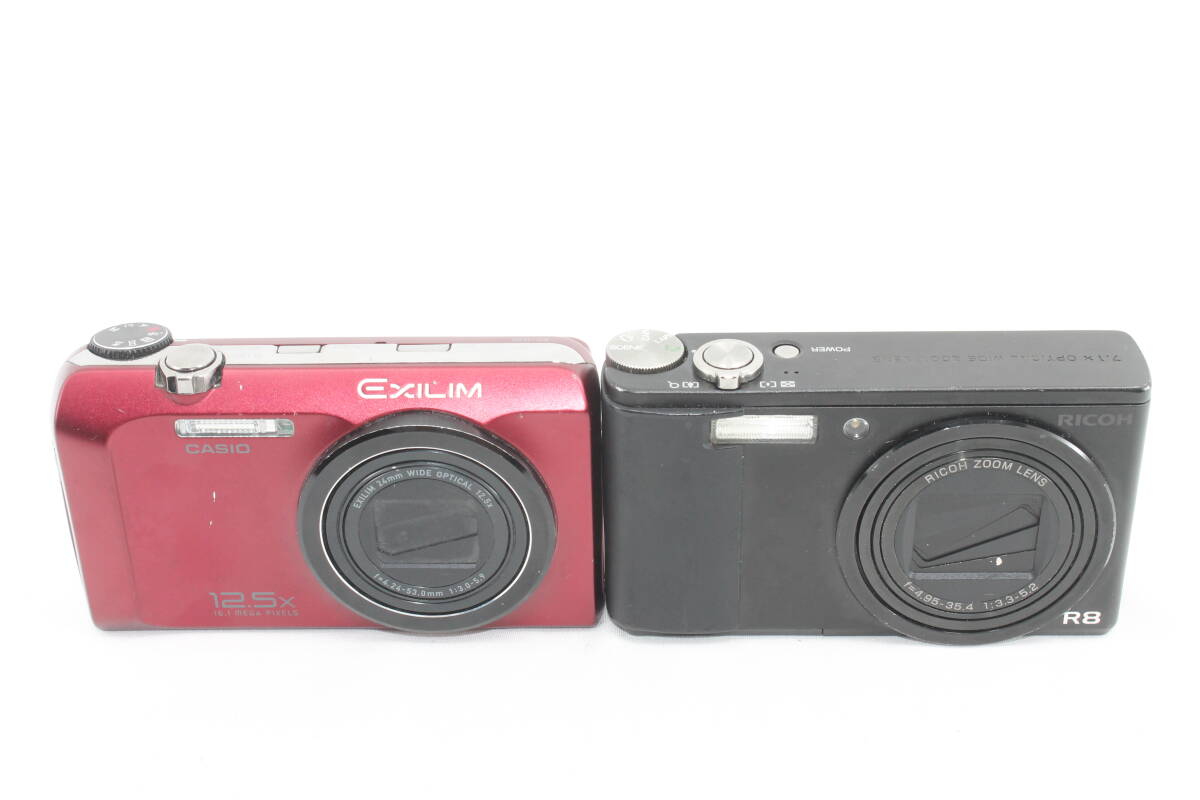 【20250711KNE-19】CASIO EXILIM レッド EX-H30RD RICOH R8 R8BK