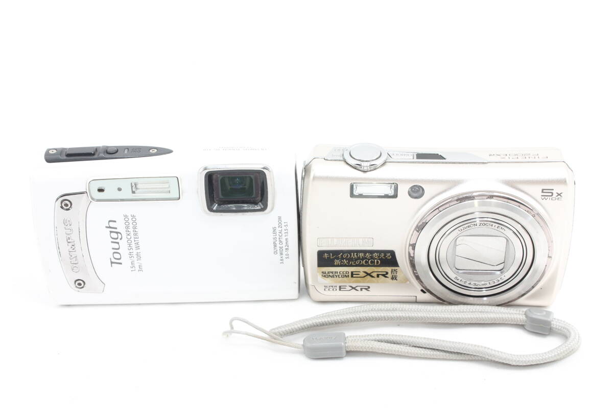 【20250711KNE-21】FUJIFILM デジタルカメラ FinePix F200 EXR OLYMPUS TOUGH TG-310