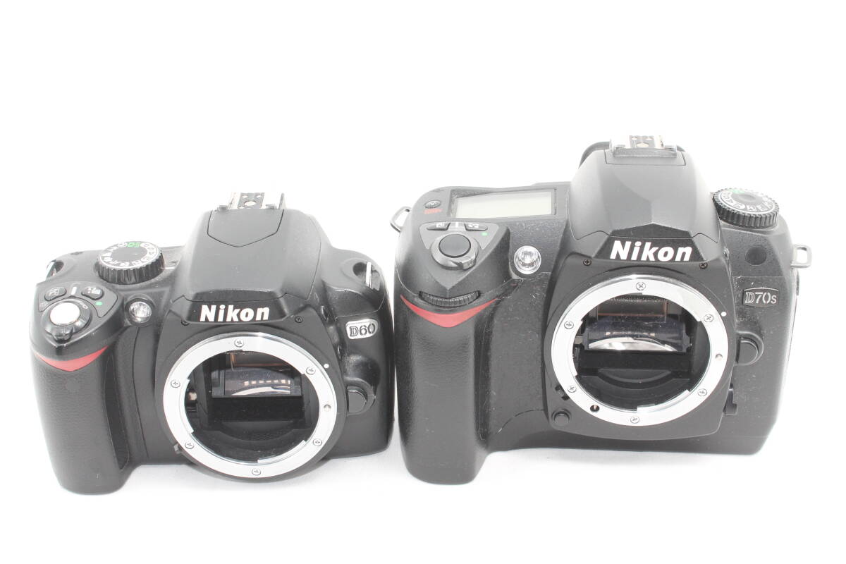 【20250711KNE-30】Nikon D60 　Nikon D70S