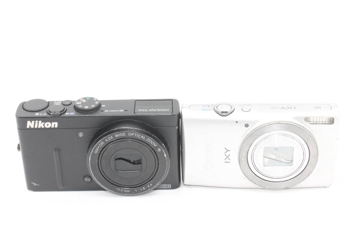 【20250829KNF-11】Nikon COOLPIX (クールピクス) P310 　Canon IXY 170 