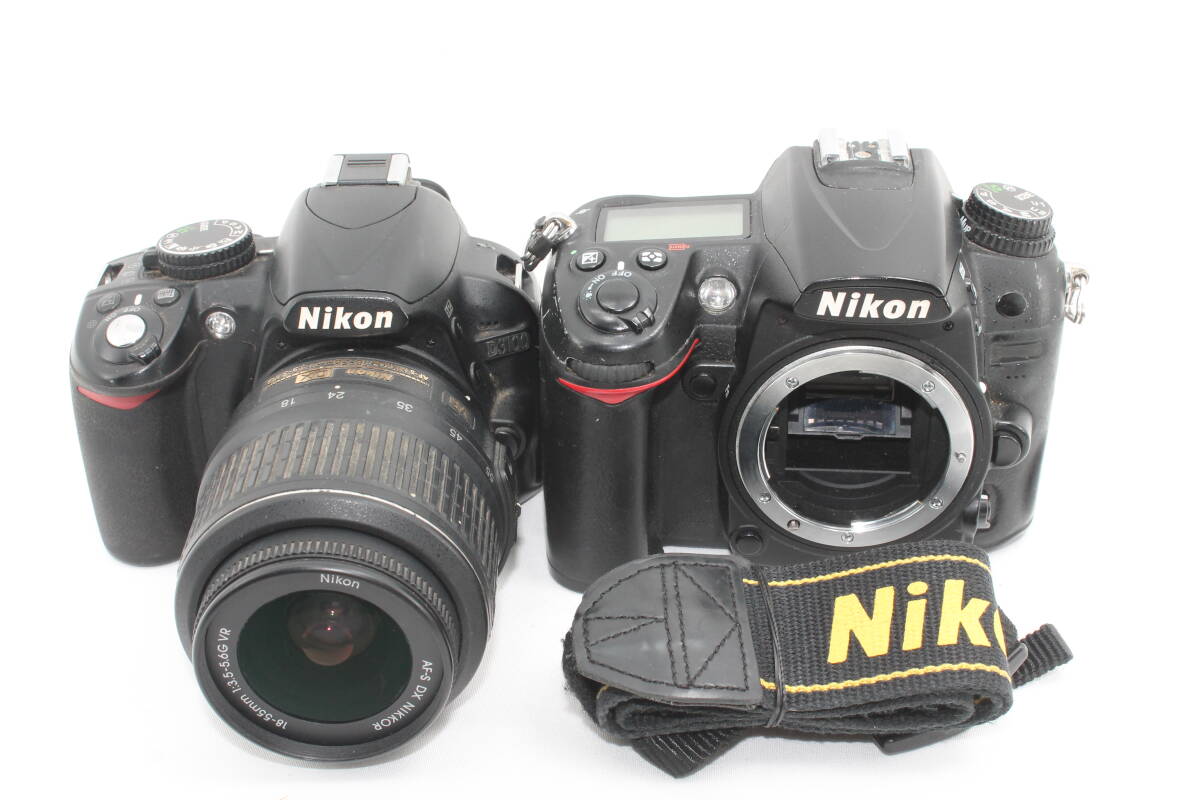 【20250829KNF-24】Nikon D3100 レンズキット 　Nikon D7000 ボディー