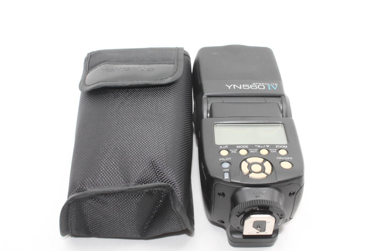 【KNF-31】YONGNUO YN560 IV スピードライト 2.4GHz ワイヤレス フラッシュ ストロボ