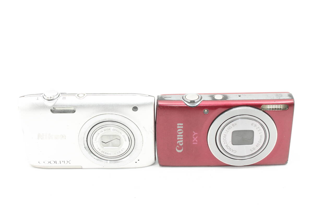 【20250913KNG-07】Nikon COOLPIX A100 　Canon IXY 120 