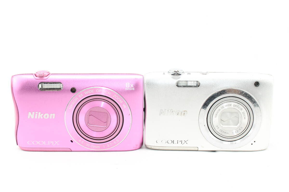 【20250913KNG-09】Nikon COOLPIX S3700 Nikon COOLPIX A100 