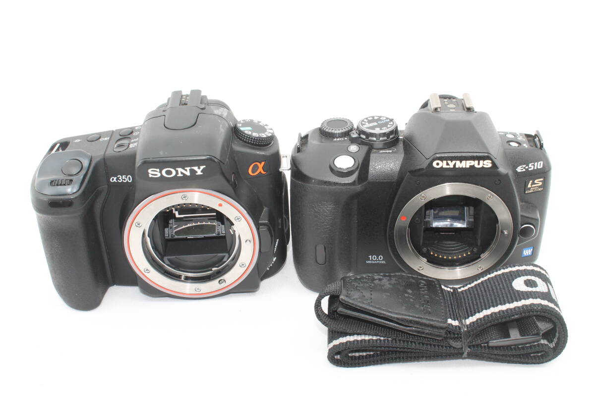 【20250913KNG-13】SONY α350 ボディ DSLR-A350　OLYMPUS E-510