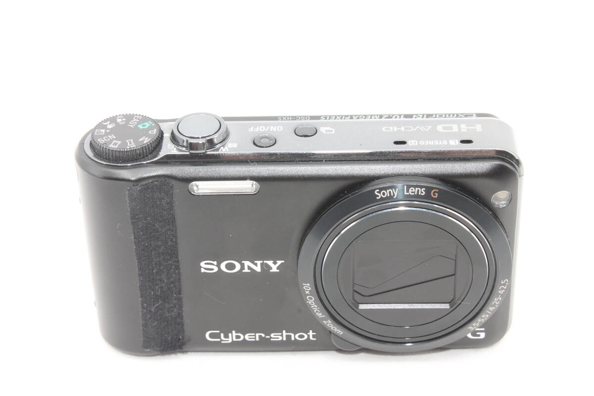 【20250913KNG-22】SONY デジタルカメラ Cybershot HX5V 1020万画素CMOS 光学10倍 ブラック DSC-HX5V/B