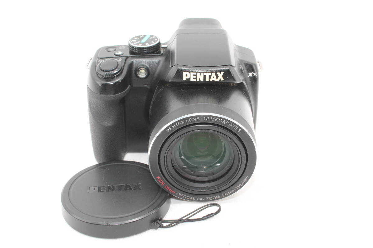 【20250913KNG-30】PENTAX デジタルカメラ X70 1200万画素 光学24倍ズーム X70