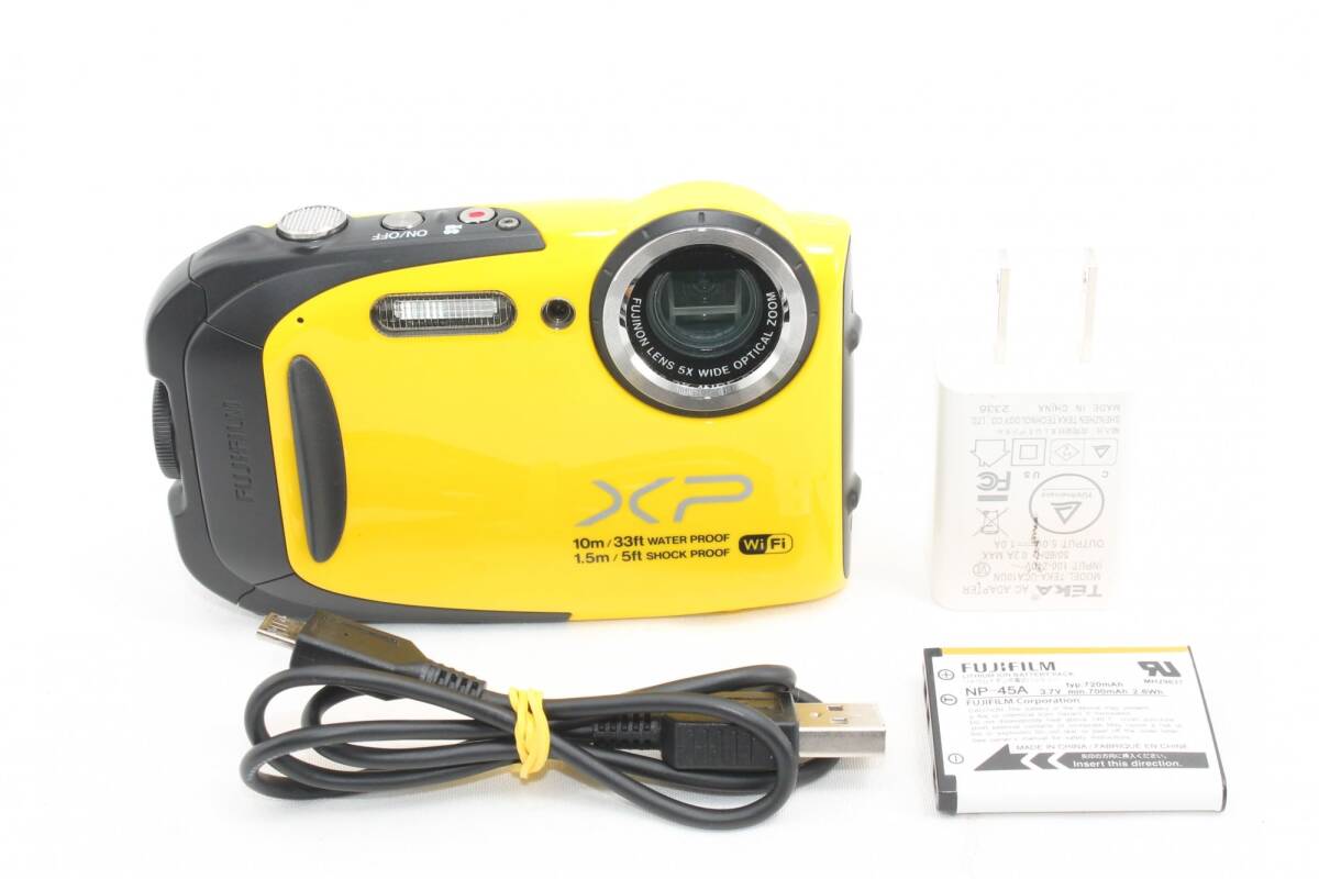 【MA20250927-004】FUJIFILM コンパクトデジタルカメラ XP70Y イエロー F FX-XP70Y