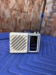 【8-126】SANYO レトロ AMラジオ　RP1280