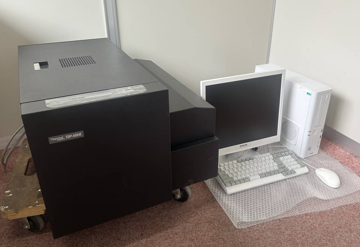 新品参考価格約 3,740,000円 ◇三菱製紙 菊四裁サーマルディジプレートCTP TDP-459II ◇印版 製版 フィルム 印刷 プロッタ◇I0001023-2