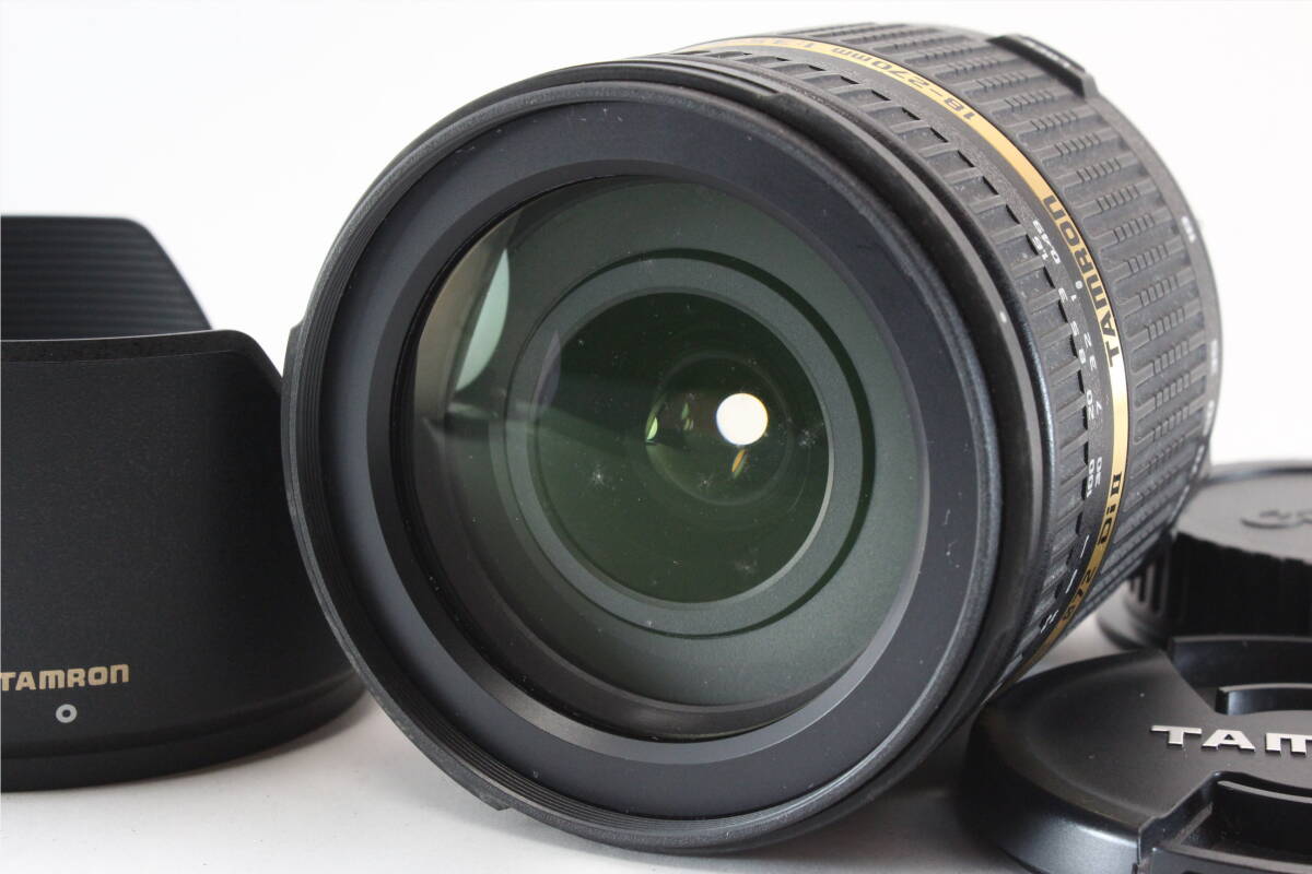 TAMRON タムロン 18-270mm F3.5-6.3 Di II B003 Canon用 フード付