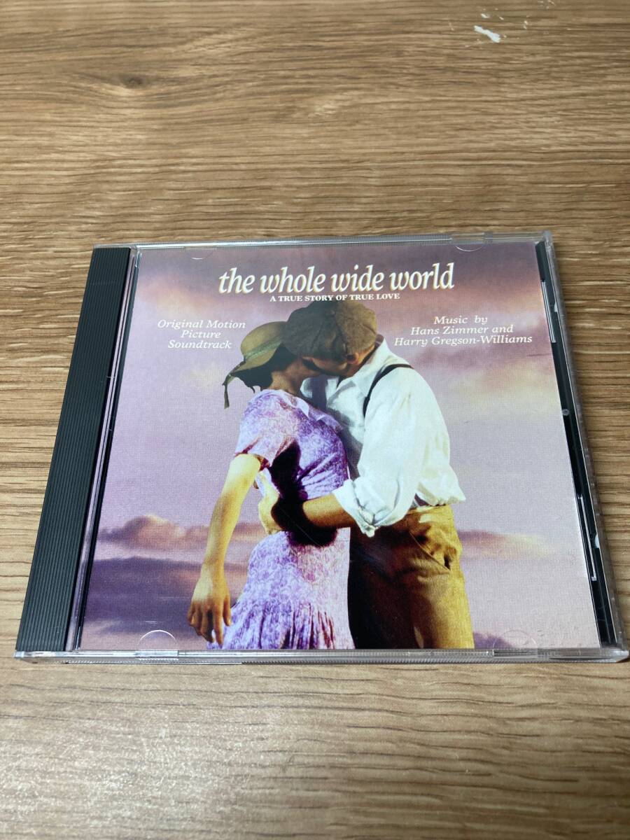 草の上の月　サントラ　中古ＣＤ　ハンス・ジマー　The Whole Wide World Soundtruck レニー・ゼルウィガー　コナン・ザ・グレート