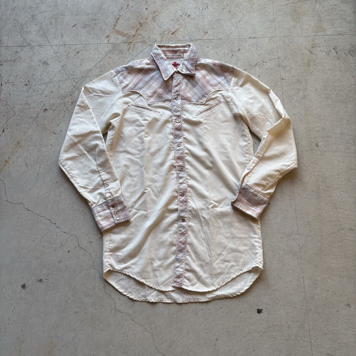 70s vintage MWG ウエスタンシャツ　ヴィンテージ
