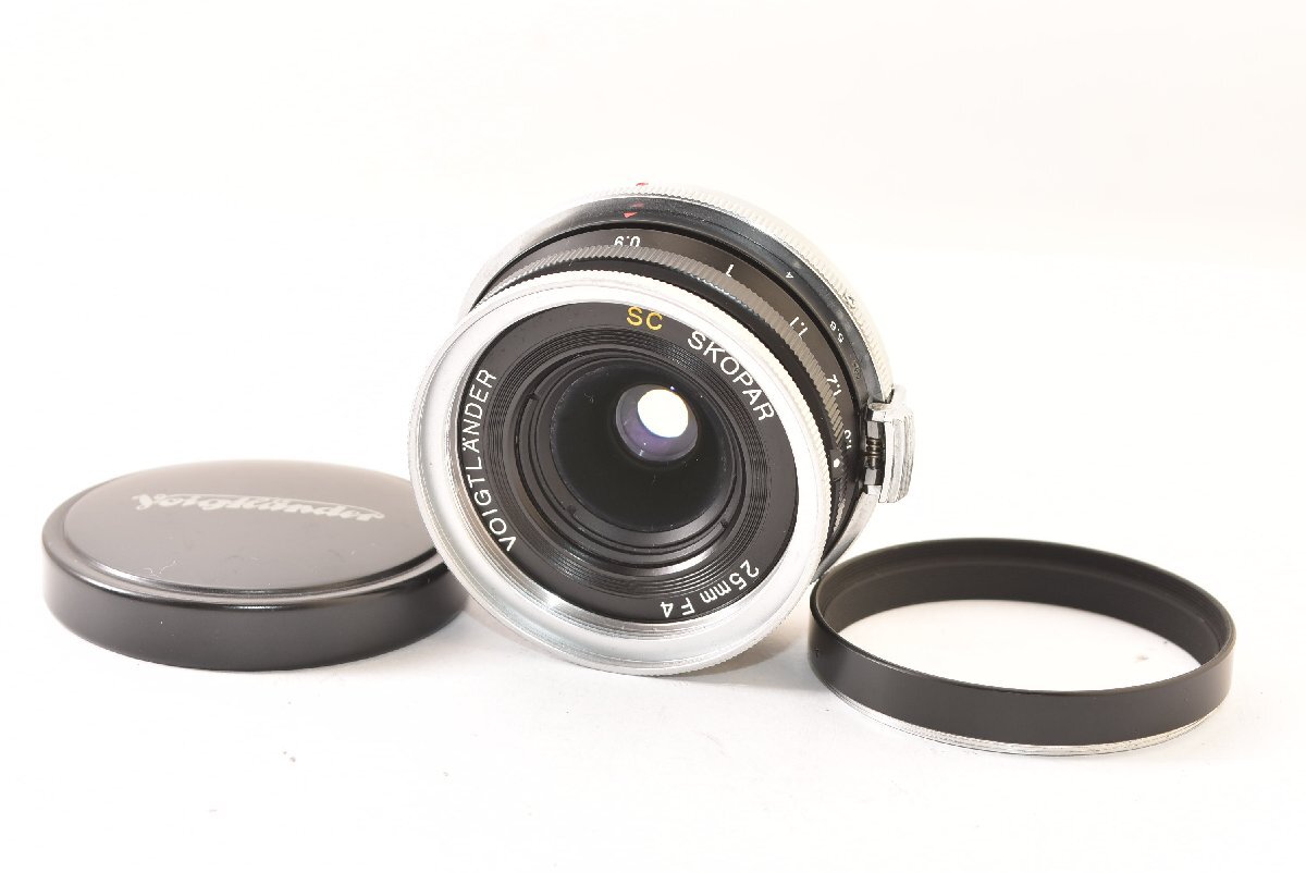★極上品★ VOIGTLANDER フォクトレンダー SC SKOPAR 25mm F4 Sマウント 2509080