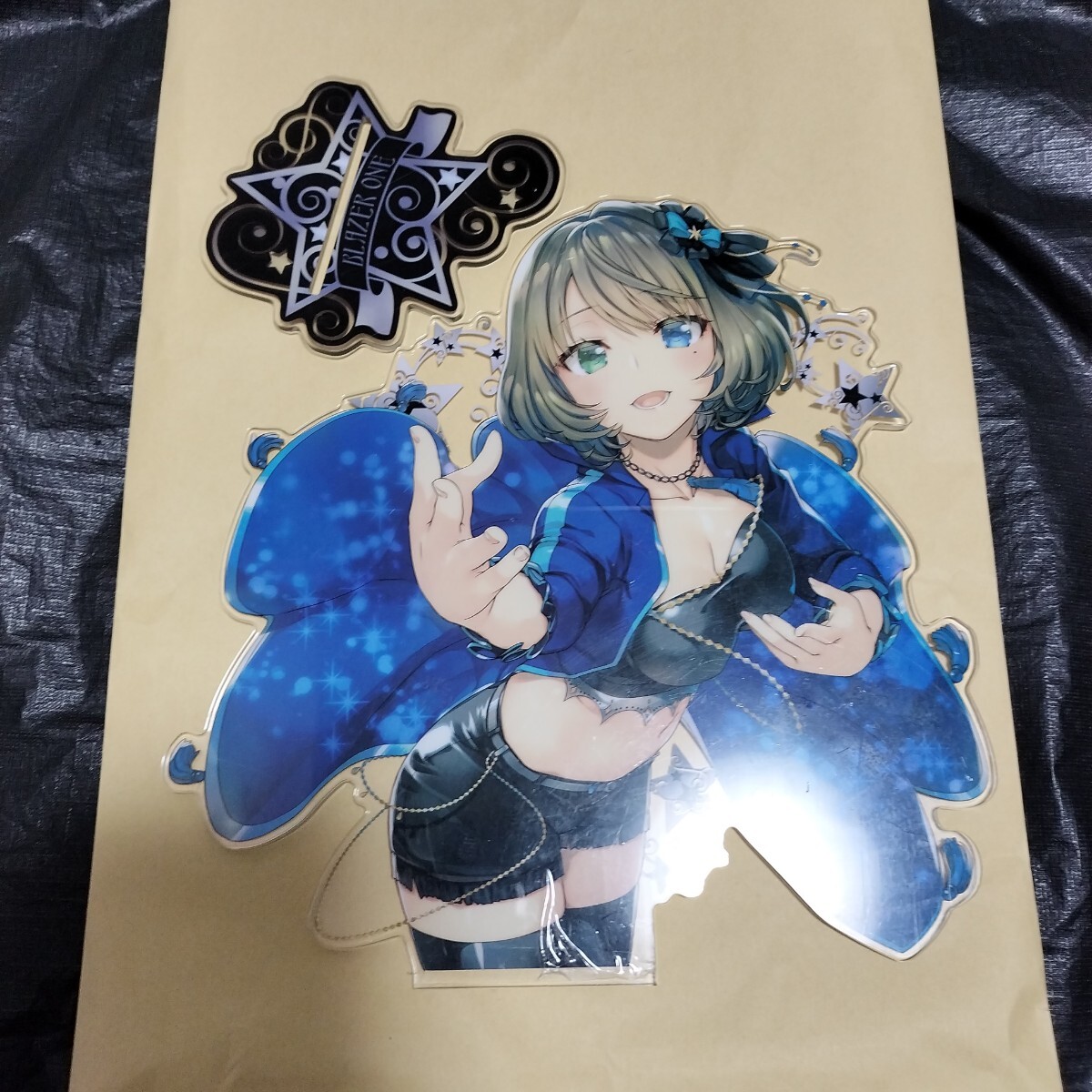 正規品 C96 CUT A DASH!!&BLAZER ONE ビッグアクリルフィギュア 高垣楓 約22×22cm