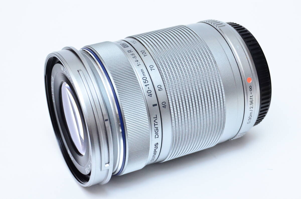 OLYMPUS M.ZUIKO DIGITAL ED 40-150mm F4.0-5.6 R Silver 美品
