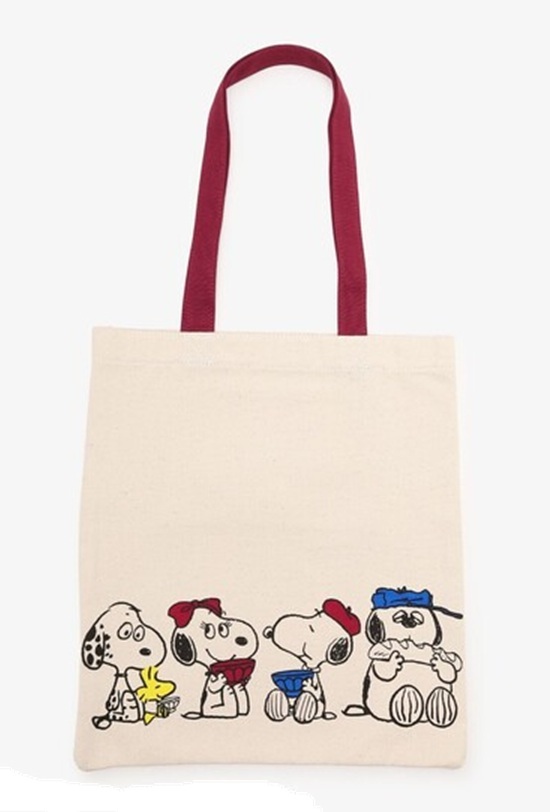 Afternoon Tea アフタヌーンティー　PEANUTS ピーナッツ　トートバッグ　（スヌーピー　ベル　オラフ　マーブルス）　トート　バッグ